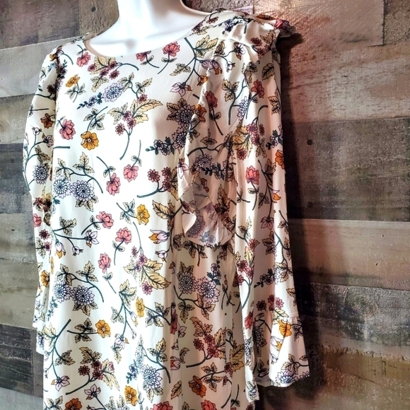 New Sanctuary Floral Ruffled Dress - Picture 4 of 7